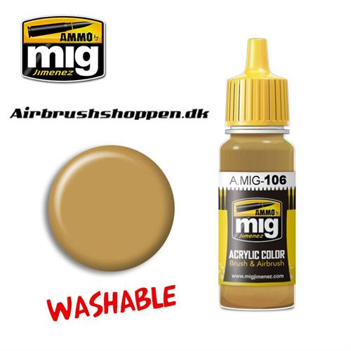 A.MIG-106 WASHABLE SAND (RAL 8020)